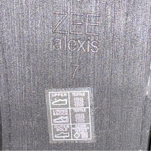 Zee Alexis Women’s Black Boots Sz 7 - Picture 5 of 12